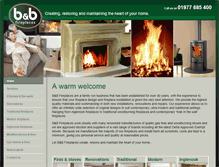 Tablet Screenshot of bbfireplaces.co.uk
